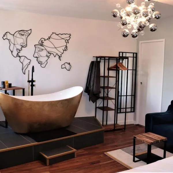 La suite dorée, hotel in Étretat