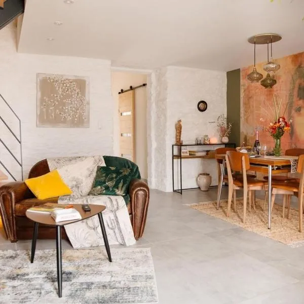 Gîte de charme 4 étoiles avec SPA privatif, хотел в Guignen