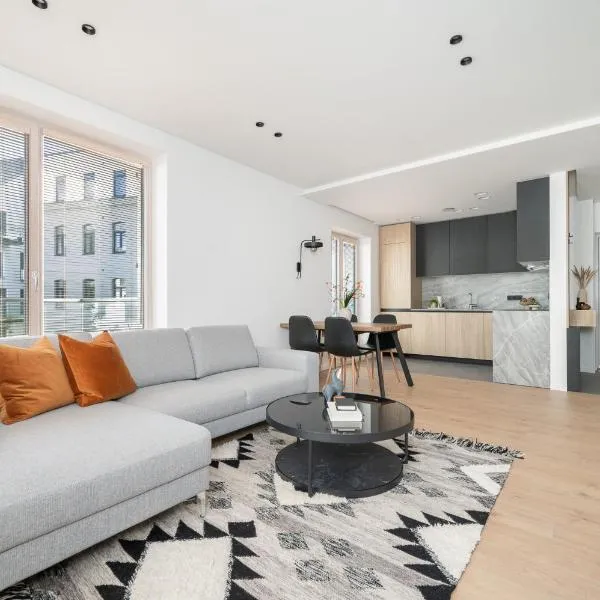 Paupys Apartment with Free Parking near Old Town, hotel u gradu Viljnjus