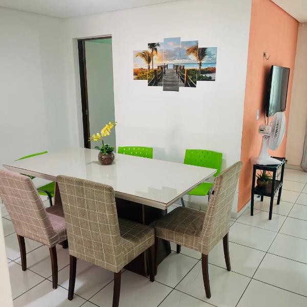 Apartamento completo 3 quartos 2 banheiros 5km da praia cabo branco