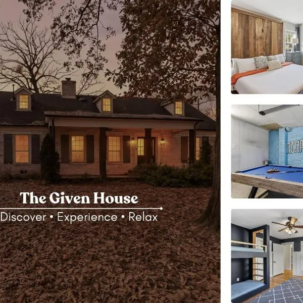 The Given House - Modern Midtown Stay, hotel di Memphis