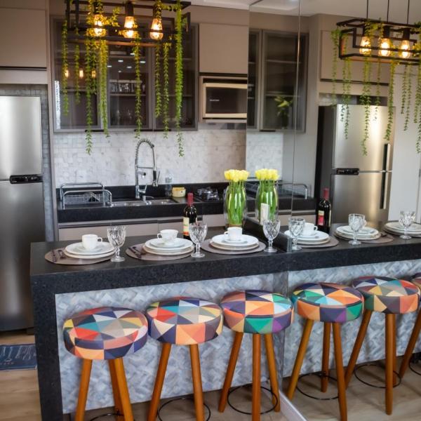 5 km from GRU Airport with garage and air conditioning