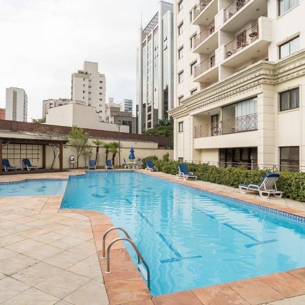 Flat Vila Olímpia com 2 dormitórios e garagem