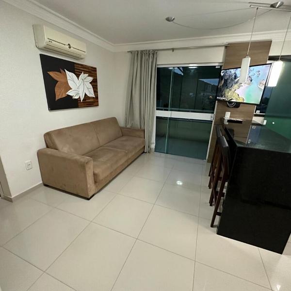 Apto em Bombas com jacuzzi privado, piscinas, gym completo, sauna