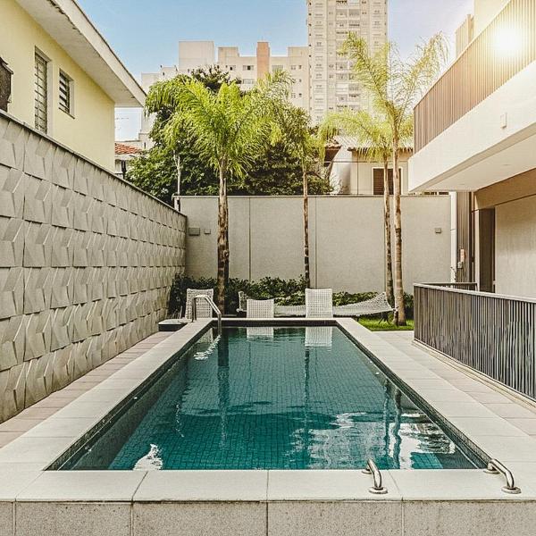 Studio em frente à estação Brooklin com piscina - Foto 4