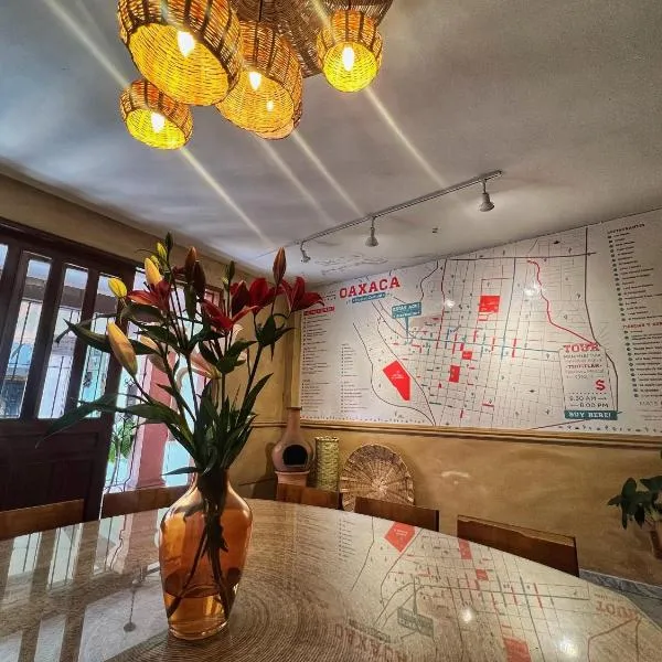 Hostal Central Oaxaca, מלון בוואחקה סיטי
