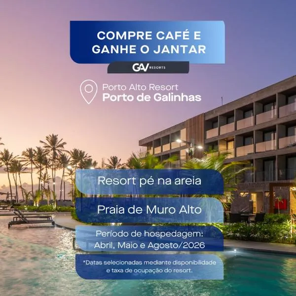 PORTO ALTO RESORT - GAV Resorts, Hotel in Porto de Galinhas