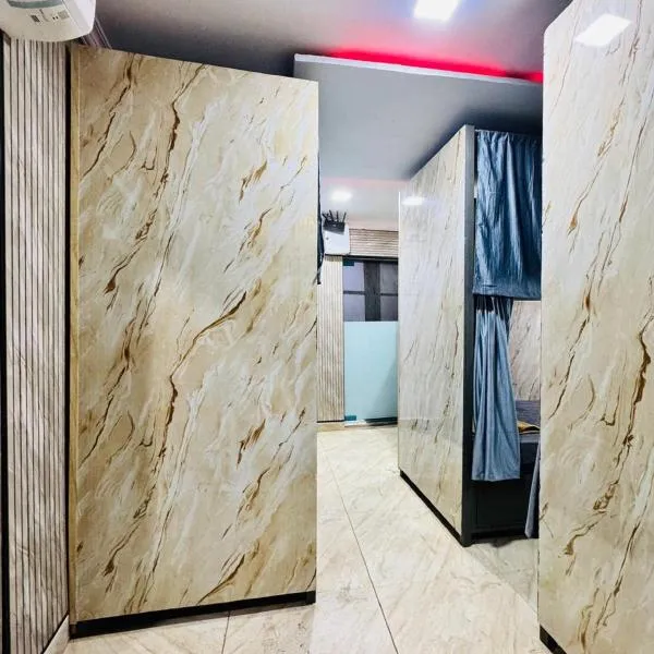 Blue Top Dormitory Near International Airport T2 Mumbai