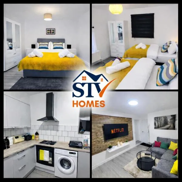 Exquisite Four Double Bed Room House, Hotel in Nottingham