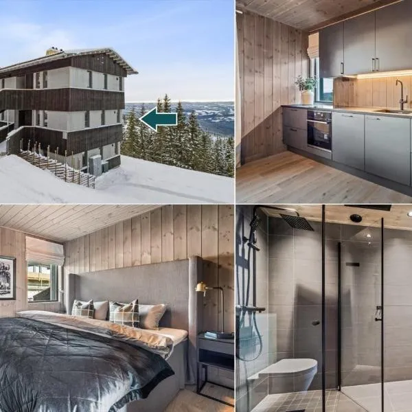 Hafjell Front 220D 8pers, Ski inout , Downhill Bike, hotel i Hafjell