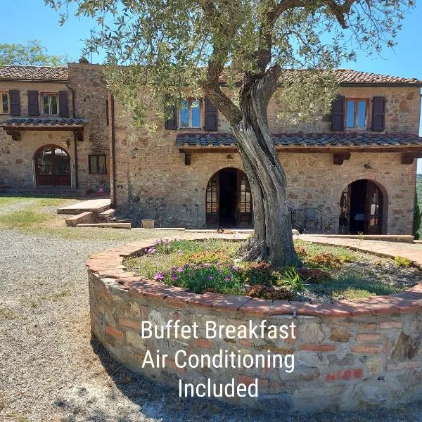 Agriturismo e Maneggio Poggio Leone, hotel Gambassi Termében