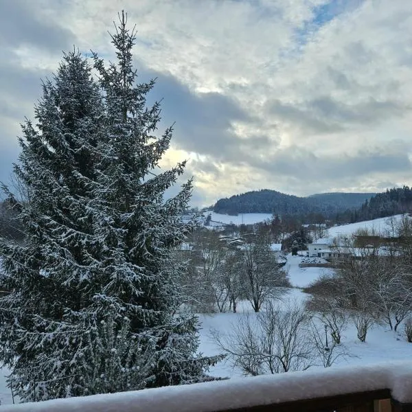 Privat-Zimmer in Hotel am Pfahl, отель в городе Фихтах