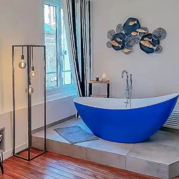 La suite bleue, Hotel in Étretat