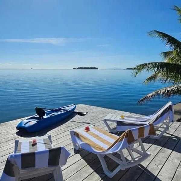 Raiatea Sunrise villa، فندق في Taputapuapea