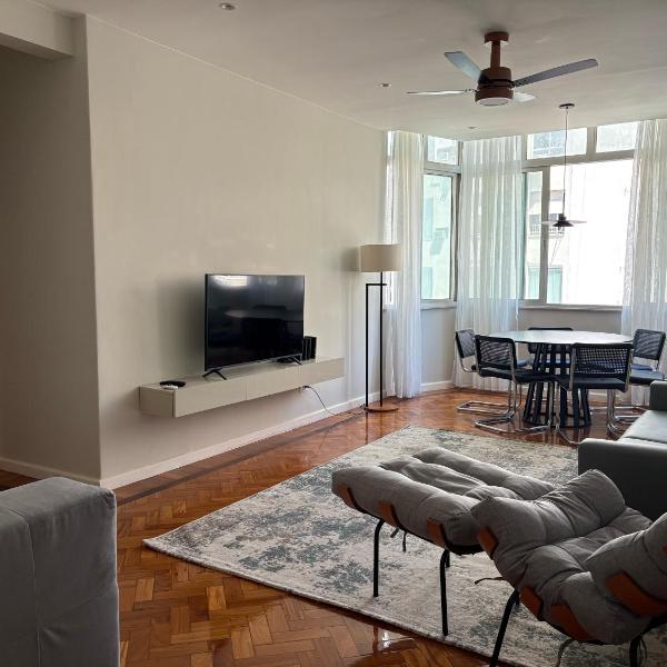 Apartamento Elegante e Espaçoso 3 Quartos Copacabana - Foto 5