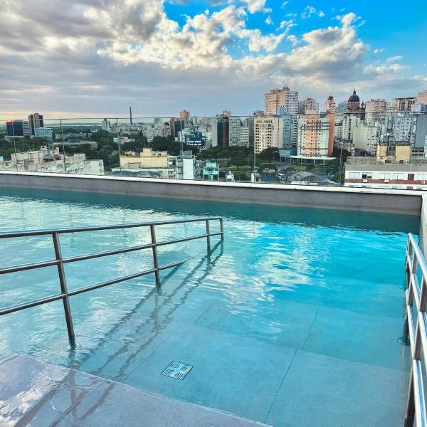 Rooftop com piscina alêm de por do sol incrível POA, Cidade Baixa, Centro - Foto 4