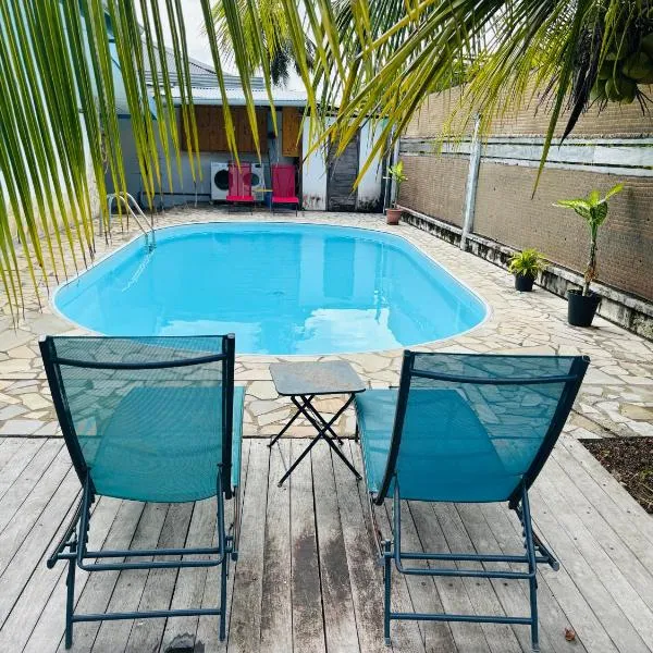 Sermie T2 climatisé avec piscine，庫魯的飯店