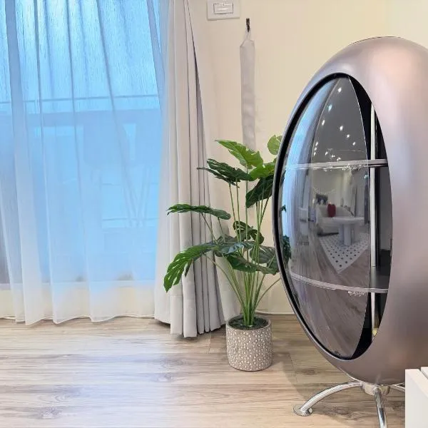 拾月頭城無邊際游泳池溫泉房, hotel di Toucheng