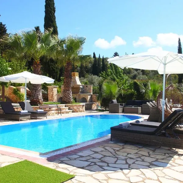 Goudis Luxury Villas Lefkada Sea View & Private Pools, hótel í Tsoukaládhes