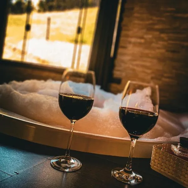 Chalés com Hidromassagem e Lareira em Visconde de Mauá, Prox Pedra Selada, Pousada Leal Chalés, hotel em Visconde de Mauá