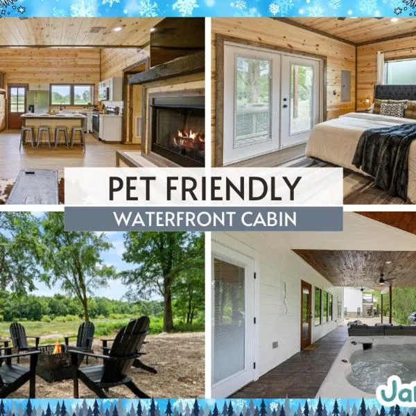 Pets OK! Hot Tub, Waterfront, Starlink, Firepit, ξενοδοχείο σε Wright City