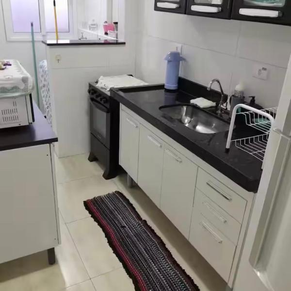 Apartamento dois quartos na Praia Grande - frente ao mar - Foto 3