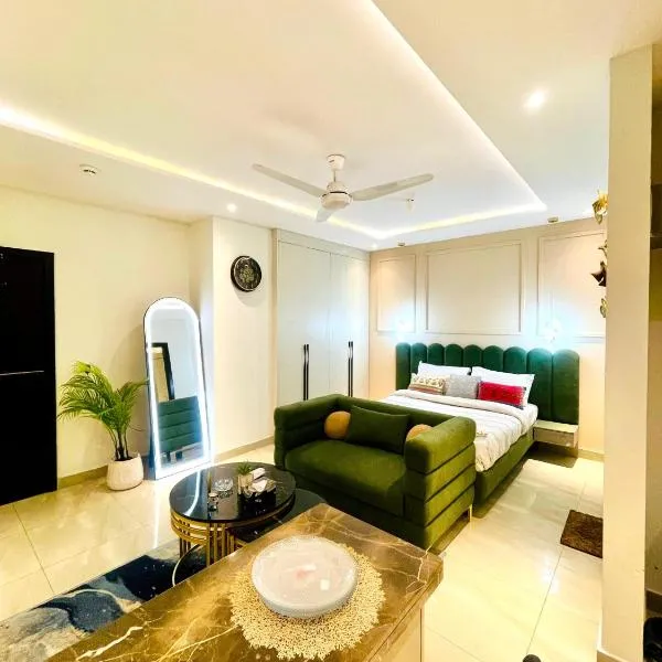Viesnīca Premium Studio Apartment Zameen Aurum Gulberg pilsētā Lahora