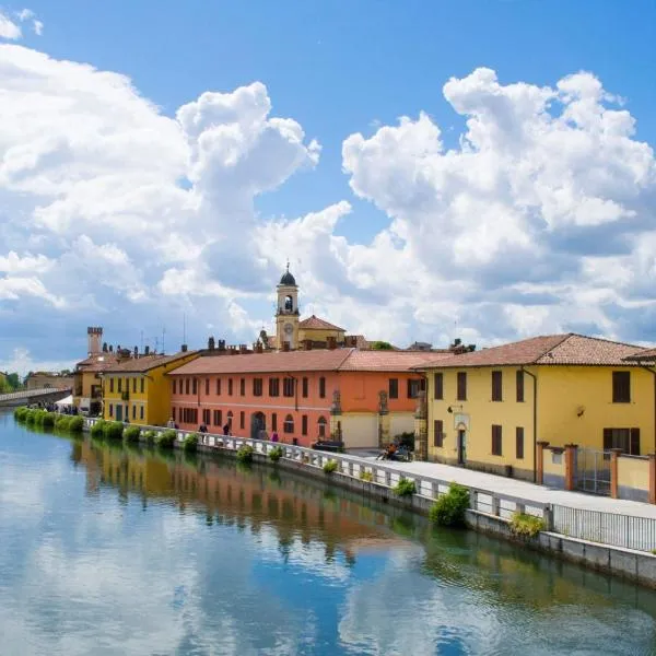 La finestra sul Naviglio, hotel Gaggianóban