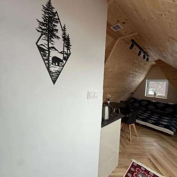 Tatra widok na góry, Jacuzzi, sauna, parking, hotel a Biały Dunajec