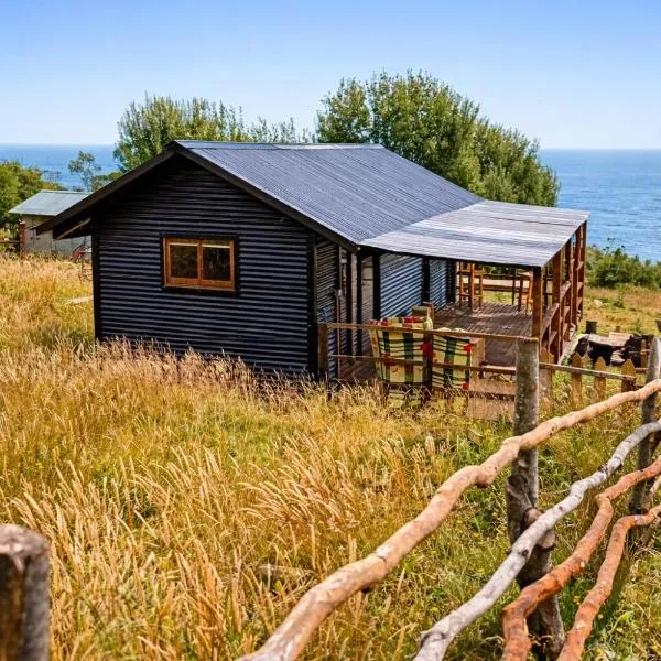 Cabaña en borde costero, Hotel in Chaihuín
