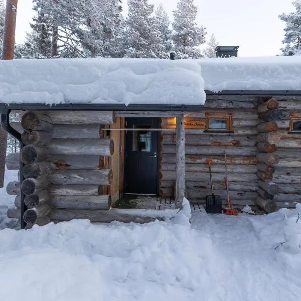 Jussan Luppo - Original Log Cabin, Sauna, Ski 100m，普哈聖山的飯店