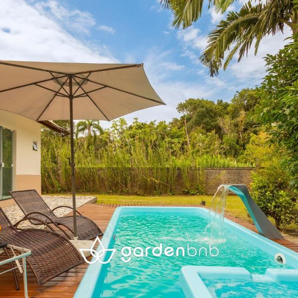 Chácara Perto da Praia, Piscina, Jacuzzi, Lago