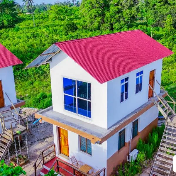 Mangapwani Beach villa, hotell i Fujoni