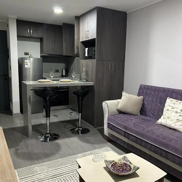 Departamento moderno céntrico con piscina 2 Habitaciones 2 Baños, хотел в Чилан