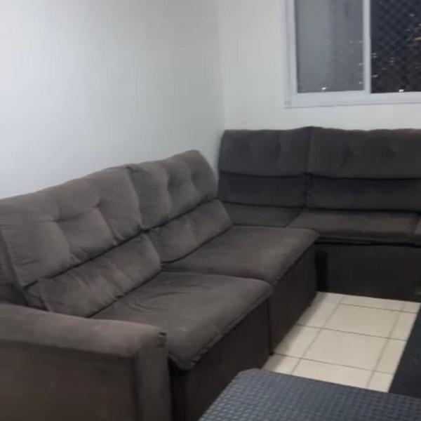 Apartment in Praia Grande, Vila Tupi, market in the condominium