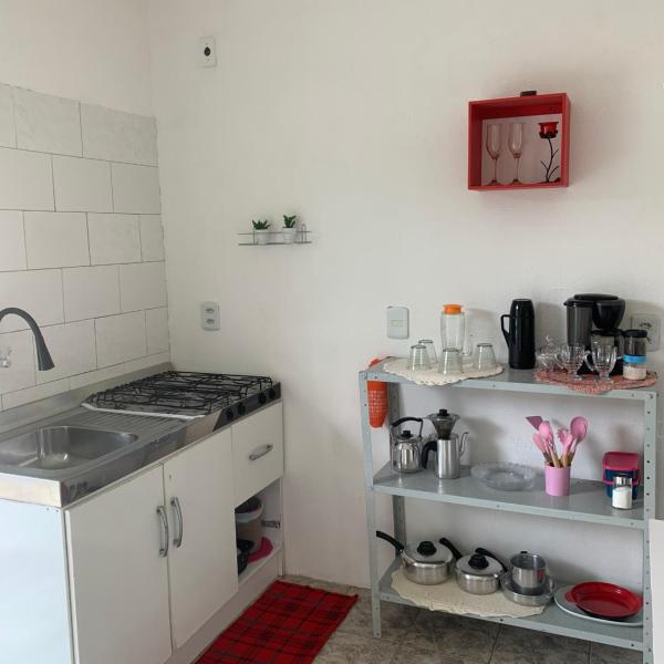 Kitnet para casal em praia de leste