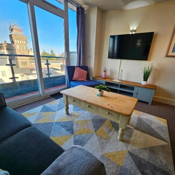 Castle View Apartment, Cardiff City Centre, hotel sa Cardiff