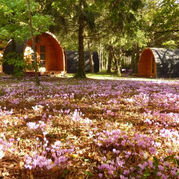 La Rossignolerie - POD Cabanes des châteaux, hotel v destinaci Chouzy-sur-Cisse