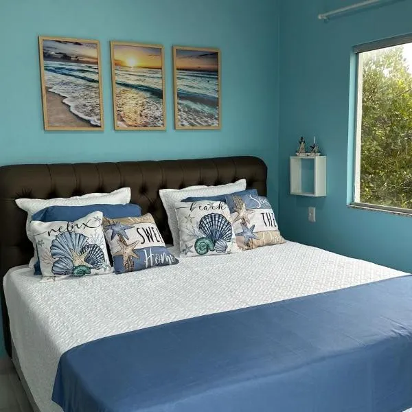 CASA CAMINHO DO MAR - GUARATIBA, PRADO-Ba، فندق في برادو