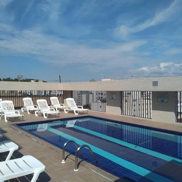 Prime Flat Palladium Mar & Piscina, hotel en São Vicente