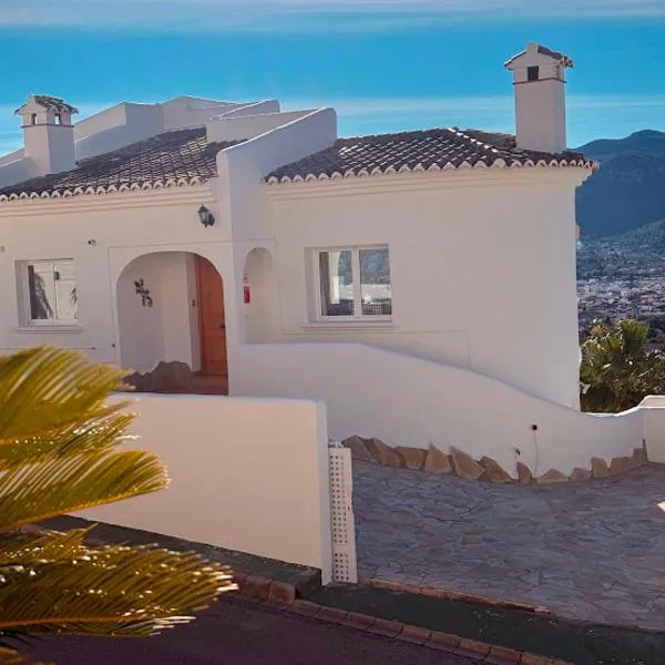 Privé vakantiewoning "Casa Stirio" met zwembad regio calpé-jalon, hotel em Jalón