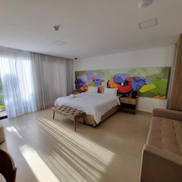 Quarto para 4 pessoas Capivari Ecoresort Residence