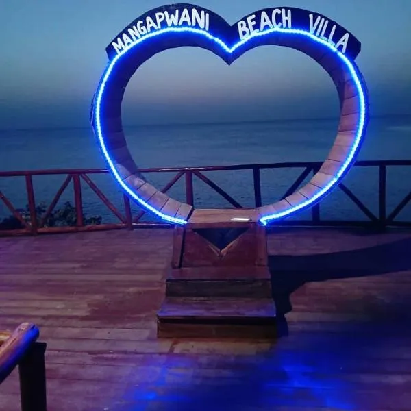 Mangapwani Beach villa, hotel u gradu 'Fujoni'