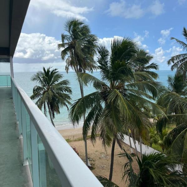 Apartamento na praia ap 501