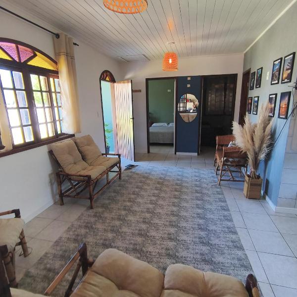 Floripa Casa de praia 100mts d'água - Foto 4