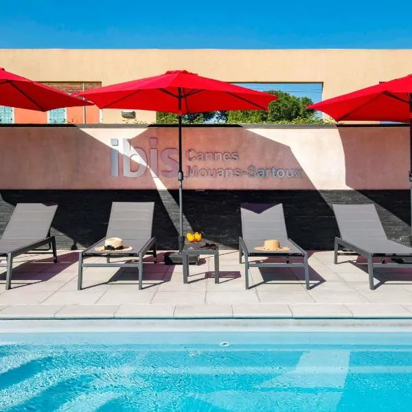 IBIS Cannes Mouans Sartoux Piscine parking gratuit, viešbutis mieste Muan Sartu