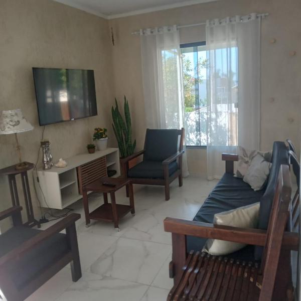 Linda casa com vista pro mar na praia do Santinho - Foto 5