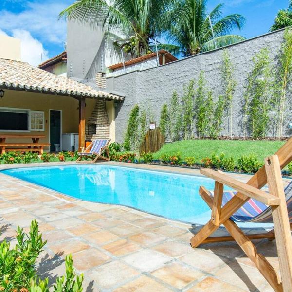 Casa com piscina, churrasqueira e jardim em Lauro de Freitas - até 11 pessoas - Foto 4