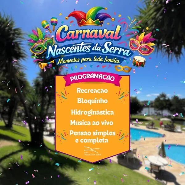 Hotel Nascentes da Serra โรงแรมในโปโซส เด คาลดัส