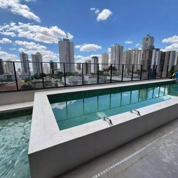 Viesnīca Apto Moderno 2 quartos piscina lazer no Bueno pilsētā Gojanija